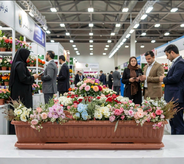 گلدان فلاور باکس ۱۰۰ سانتی متری اقتصادی عمده