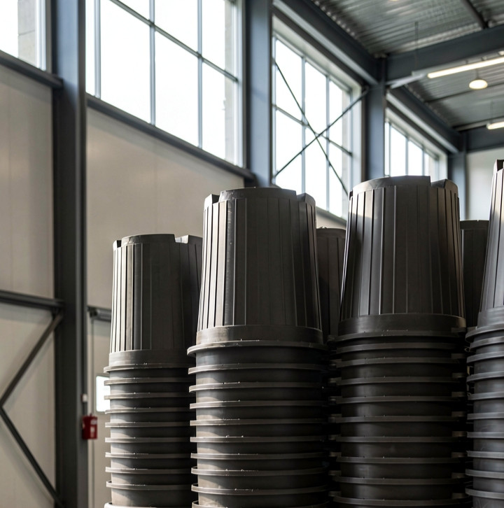 پخش عمده گلدان سطل ۱۴ پلاستیکی با قیمت کارخانه