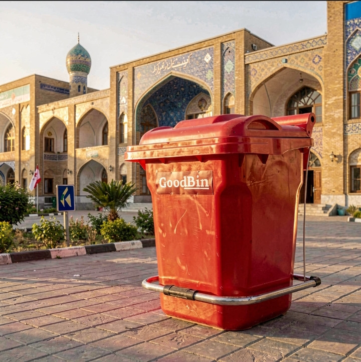 گلدان سطل زباله متوسط گودبین