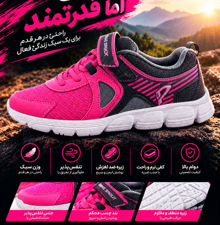 کفش کتانی و مجلسی ارزان تعداد محدود